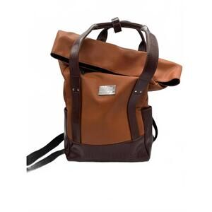 D. Kelly Produce roll top 1985 backpack Fair condition Handbag Faux leather